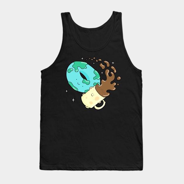 Good Morning World Tank Top by shaundoogan